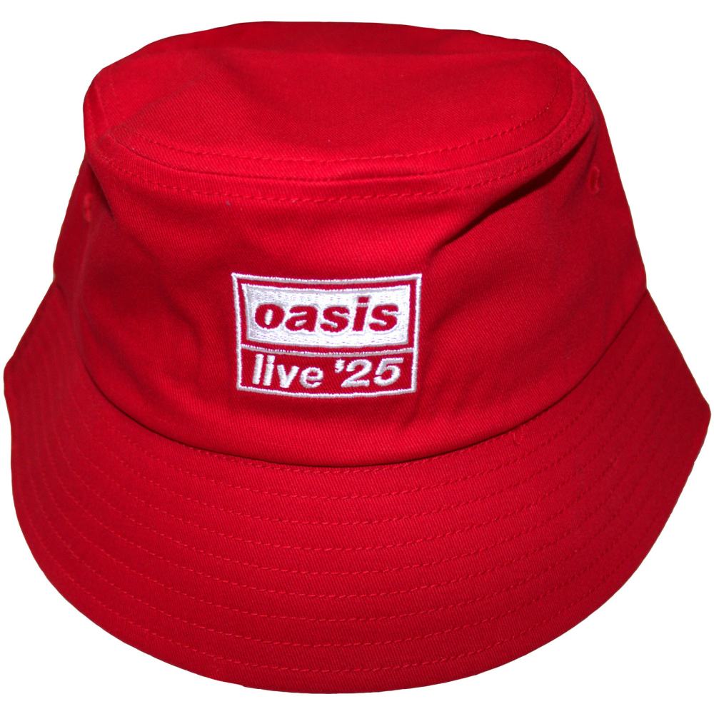 Oasis - Live '25 Logo Bucket hat / Vissershoed - Rood